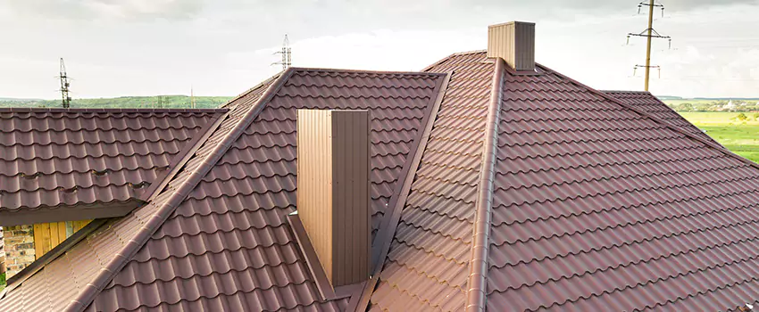 Residential Chimney Flashing Restoration in La Palma, CA