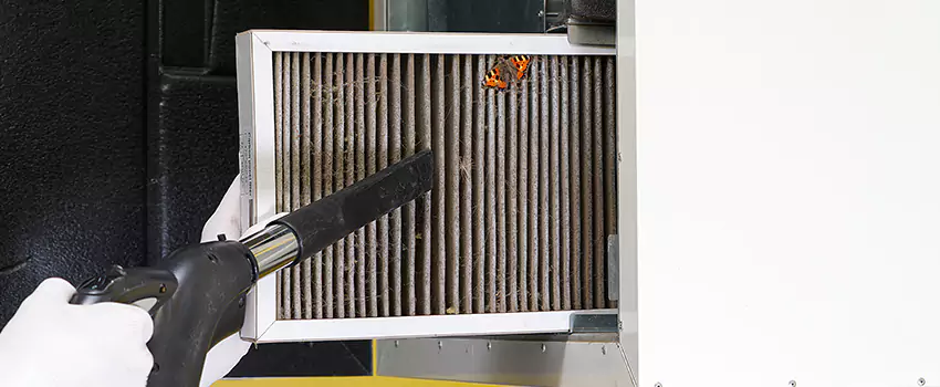 Clogged Air Duct Cleaning Process in La Palma, CA