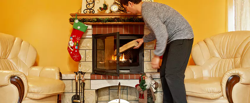 Gas to Wood-Burning Fireplace Conversion Services in La Palma, California