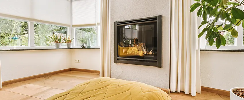 Residential Fireplace Ceramic Glass Installation in La Palma, CA