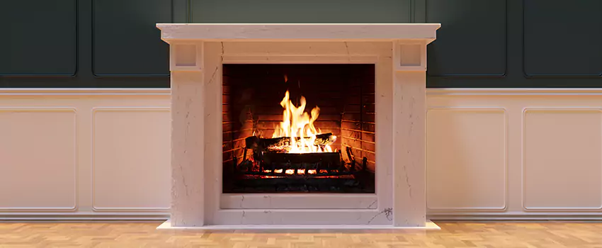 Open Flame Wood-Burning Fireplace Installation Services in La Palma, California