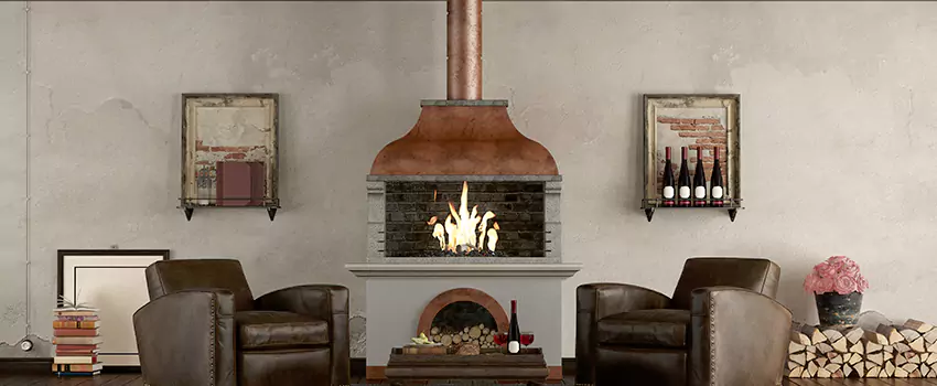 Thelin Hearth Products Providence Pellet Insert Fireplace Installation in La Palma, CA