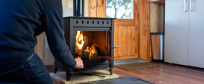 Open Hearth Wood Fireplace Installation in La Palma, CA