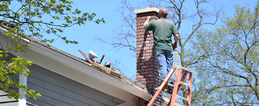 Vinyl and PVC Chimney Flashing Installation in La Palma, CA