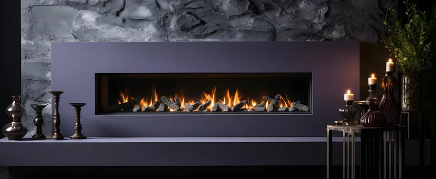 Ember Bed for Ventless Gas Fireplace in La Palma, CA