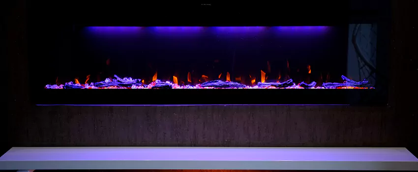 Dynamic Flame Color Fireplace Installation in La Palma, CA