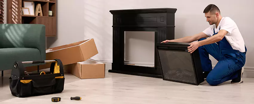 Old Rusted Metal Fireplace Repair And Replacement in La Palma, CA